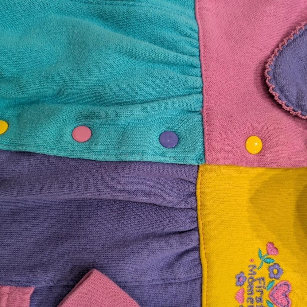 Vintage Baby Colour-Block One Piece - Picture 5 of 5